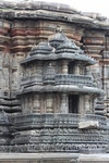 Chennakeshava temple, Beluru, chariot-shaped shrine on the west