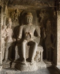 Ellora, Buddhist Architecture, Seated Buddha