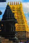 Chennakeshava Temple, Beluru, Rear-view of a mini shrine at the main entrance