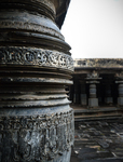 Chennakeshava temple, Beluru, Carved pillar