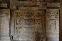 Ellora, Buddhist Architecture, Depiction of Bodhisattvas in various attitudes