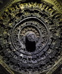 Chennakeshava temple, Beluru, Carved ceiling inside the temple