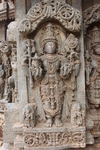 Parashurama - incarnation of Vishnu depicted with an axe  - 037