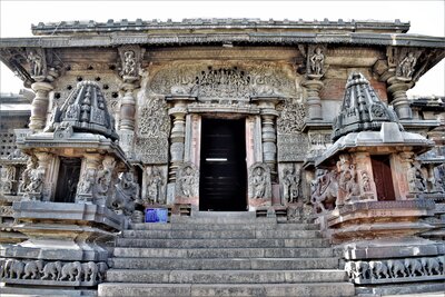 Chennakeshava temple, Beluru, North entrance