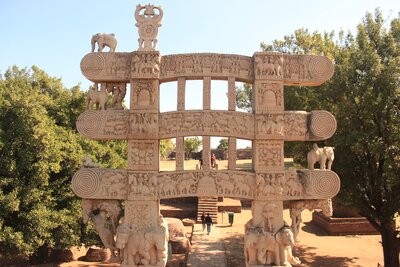 Carved Torana from the Mauryan Empire