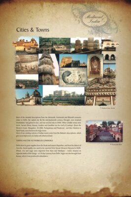 Cities and towns of medieval India