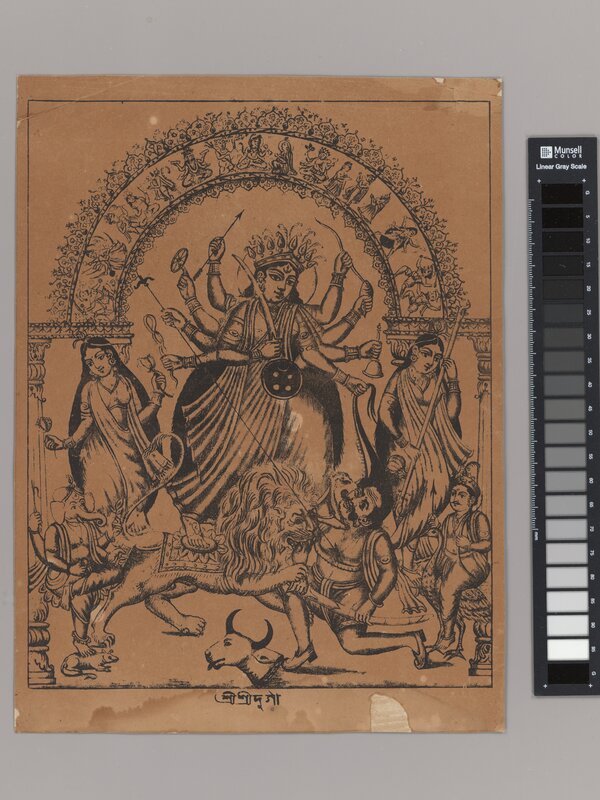 Durga, 19th century, West Bengal, 9
