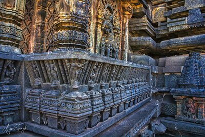 Chennakeshava temple, Beluru, Carvings on the external walls, p20