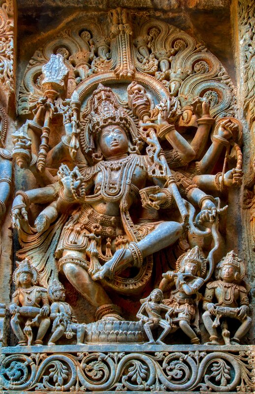 Shiva performing the divine Tandava dance - 98