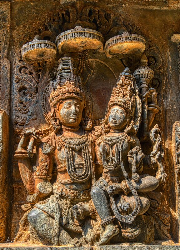 Vishnu with Lakshmi - 103