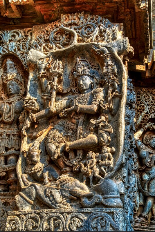 Shiva slaying the demon elephant demon Gajasura - 83