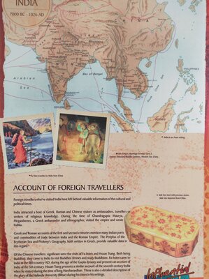 Foreign visitors during ancient India