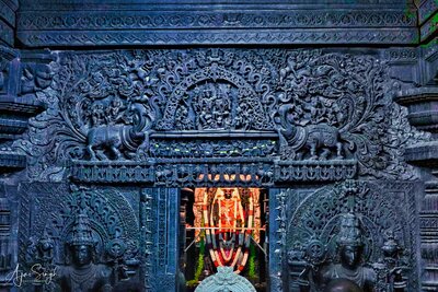 Chennakeshava temple, Beluru, Sculpture of Lord Keshava, p55