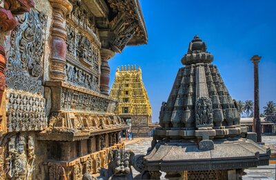 Chennakeshava temple, Beluru, Friezes on the south wall, p13