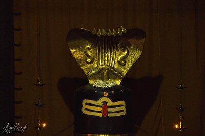 The main deity Hoysaleshwara in the form of Linga - 119