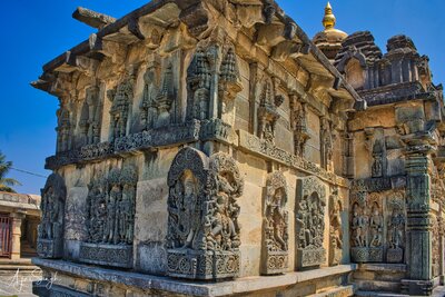 Chennakeshava temple, Beluru, The smaller Andal Temple, p59